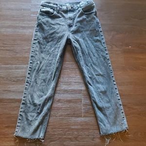 GAP straight leg black jeans